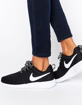 Nike - Roshe - Scarpe da ginnastica nere e bianche - Nero