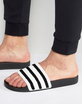 adidas Originals - Adilette BB0125 - Slider neri in spugna - Nero