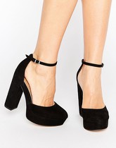 ASOS - PARODY - Scarpe con tacco largo e plateau - Nero