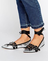 ASOS - LOTTO - Ballerine - Argento