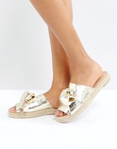 Carvela - Slider metallici - Oro