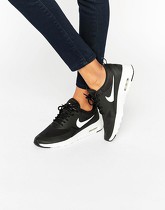 Nike - Air Max Thea - Scarpe da ginnastica nere e bianche - Nero