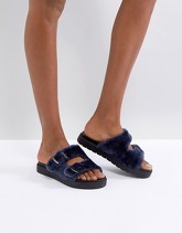 Carvela - Krumble - Slider in montone - Navy