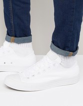 Converse - All Star Ox 1U647 - Scarpe da ginnastica di tela bianche - Bianco