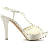 Sandali Grace Shoes 1644 Sandalo tacco Donna Platino