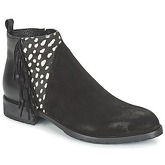 Stivaletti Meline VELOURS NERO PLUME NERO
