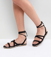 ASOS - JACI - Espadrilles intrecciate - Nero