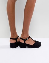 ASOS - TOPAL - Scarpe con cinturino a T - Nero