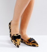 ASOS - LATTER - Ballerine pianta larga - Multicolore