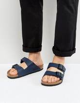 Birkenstock - Arizona - Sandali blu - Navy