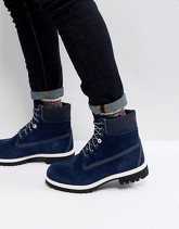 Timberland - Scarponcini classici scamosciati da 6 - Navy