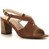 Sandali Keys 4836 Sandalo tacco Donna Marrone