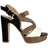 Sandali Luciano Barachini 4056B Sandalo Donna NERO/TAUPE