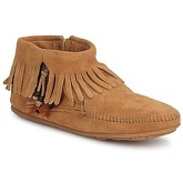 Stivaletti Minnetonka  CONCHO FEATHER SIDE ZIP BOOT