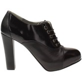 Scarpe Luciano Barachini 5059A Tronchetto Tacco Donna NERO