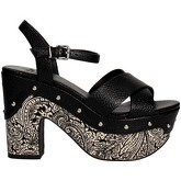 Sandali Luciano Barachini 6023A Sandalo Donna NERO
