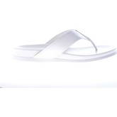 Infradito Prada Ciabatta infradito in pelle BIANCO. Tacco 3 cm