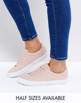 ASOS - DEVLIN - Scarpe da ginnastica stringate - Beige