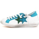 Scarpe 2 Stars 2SD1404 Sneakers Donna Bianco/Turchese