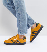 adidas Originals - Gazelle Super - Sneakers gialle con gomma scura - Giallo