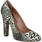 Scarpe Alaia Decoltè tacco alto in cavallino leopardato