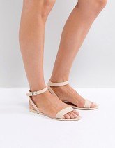 ASOS - FELINA Jelly - Sandali bassi - Beige