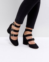 ASOS - SOHO - Scarpe con tacco medio - Nero