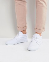 ASOS - Chukka di tela bianche - Bianco