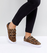 ASOS - DIDI - Scarpe da ginnastica wide fit con cinturino - Multicolore