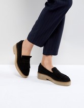 ASOS - MAZE - Scarpe basse scamosciate - Nero