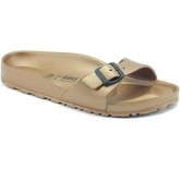 Scarpe Birkenstock Ciabatte per donna in gomma bronzo con fibbia regolabile