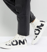 Converse Chuck Taylor All Star - Sneakers alte con logo grande - Multicolore