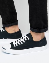 Converse Jack Purcell - Ox 1Q699 - Scarpe da ginnastica di tela nere - Nero