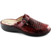 Pantofole Grunland DARA CE0109 rubino rosso ciabatte donna plantare estraibile