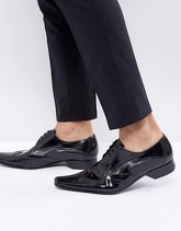 Jeffery West - Pino - Scarpe brogue nere stringate - Nero