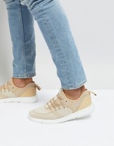 New Look - Sneakers in maglia beige - Pietra