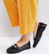 Park Lane - Mocassini in pelle wide fit - Nero