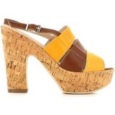 Sandali Keys 5127 Sandalo tacco Donna Ocra/cuoio