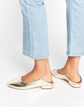 ASOS - LEGENDS - Ballerine - Oro