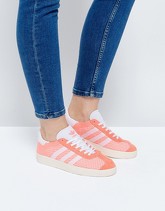 adidas Originals - Primeknit Gazelle - Scarpe da ginnastica corallo - Rosa