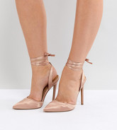 ASOS - PIED PIPER - Scarpe a pianta larga con tacco alto - Beige