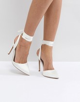 ASOS - PIED PIPER - Scarpe da sposa con tacco alto - Crema