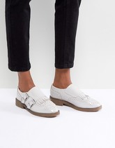 ASOS MASTERMIND - Scarpe piatte con fibbia - Grigio