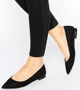 ASOS - LACEY - Ballerine comode a punta - Nero