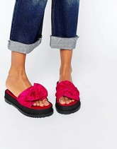 ASOS - FOLCO - Slider con fiocco - Rosa