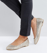 Call It Spring - Fibocchi - Scarpe piatte con tacco con dettaglio in oro - Oro