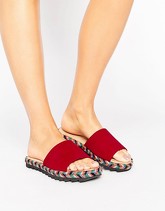 Glamorous - Espadrillas piatte rosse - Rosso