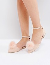 Miss KG - Scarpe piatte con pompon - Rosa