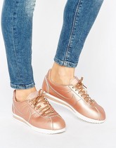 Nike - Cortez - Scarpe da ginnastica oro rosa metallizzato - Rame