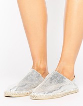 Vero Moda - Espadrillas metallizzate - Argento